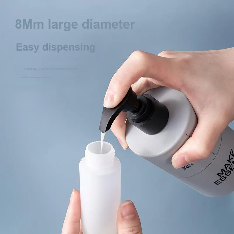 JIAOXUEFEI Portable Travel Lotion Sample Size Shampoo Shower Gel Combination Skincare Product Empty Bottle 50ML-6
