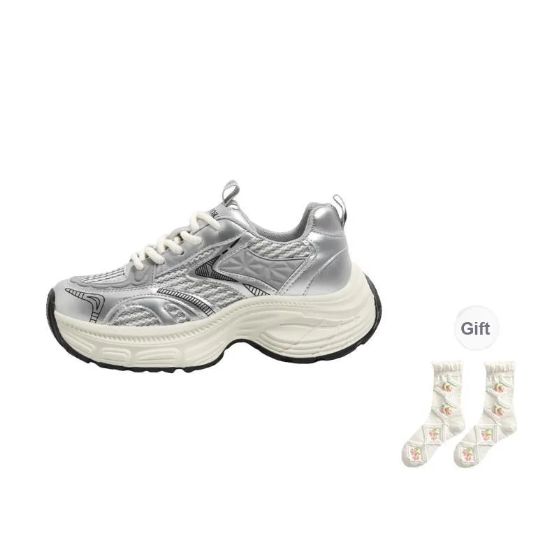 PARK DANCE Low Top Chunky Sneakers Women's-11