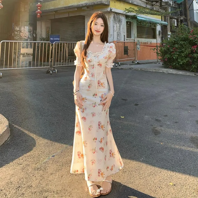 COVER TIME Short Sleeved Dress Women's-5
