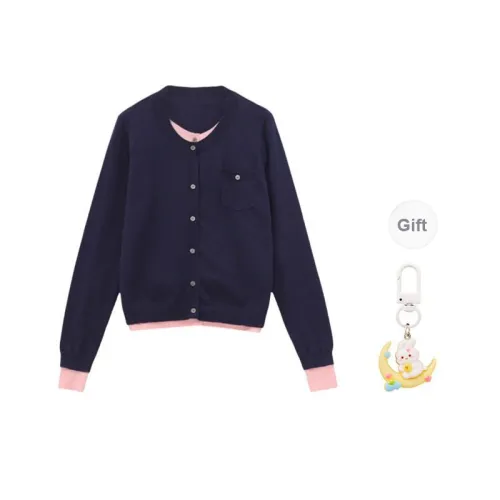 Princess Berdele Knitwear Women's Navy Blue