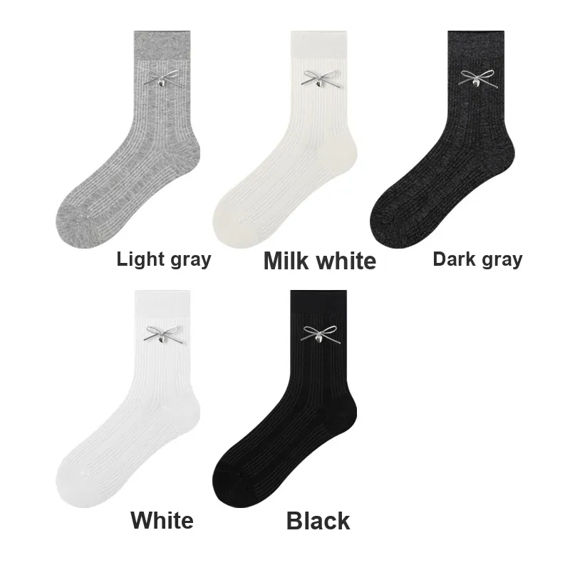 H YXIANG Mid Calf Socks Women's Combo Set-21