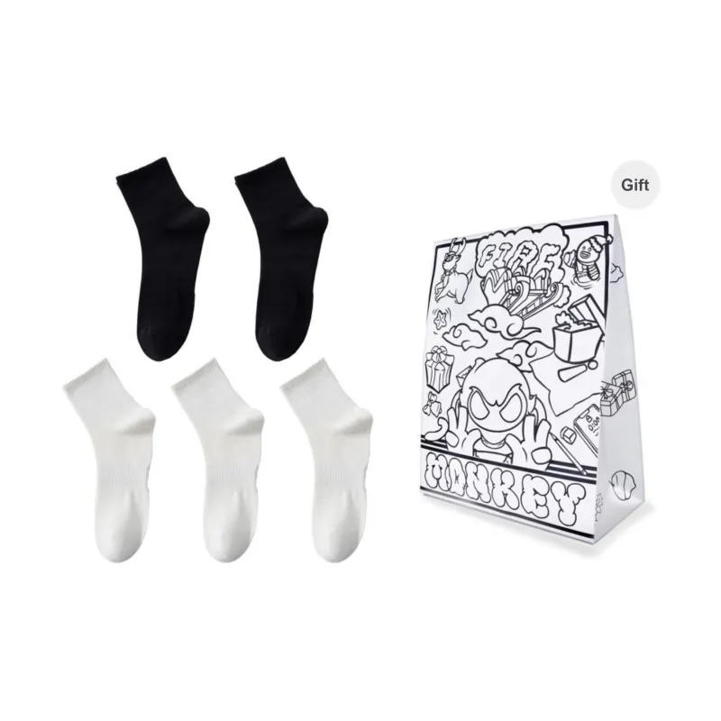 FireMonkey Mid Calf Socks Unisex 5 Pack-2