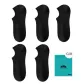 5 Black Drawstring Bags