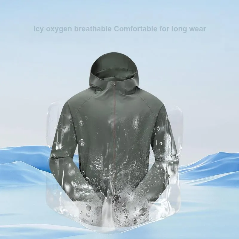 Jihua Breathable Sun Protection Clothing Unisex-9