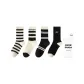 4 Pack (Full Stripes+Four Stripes+Six Stripes+Embroidery English)