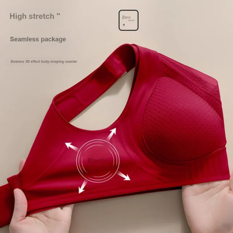Pretty Lady Bra Women's Burgundy-4