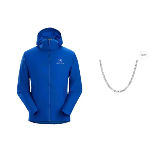 Arcteryx Beta Series Puffer Jackets Men Vivid Blue With Free Necklace