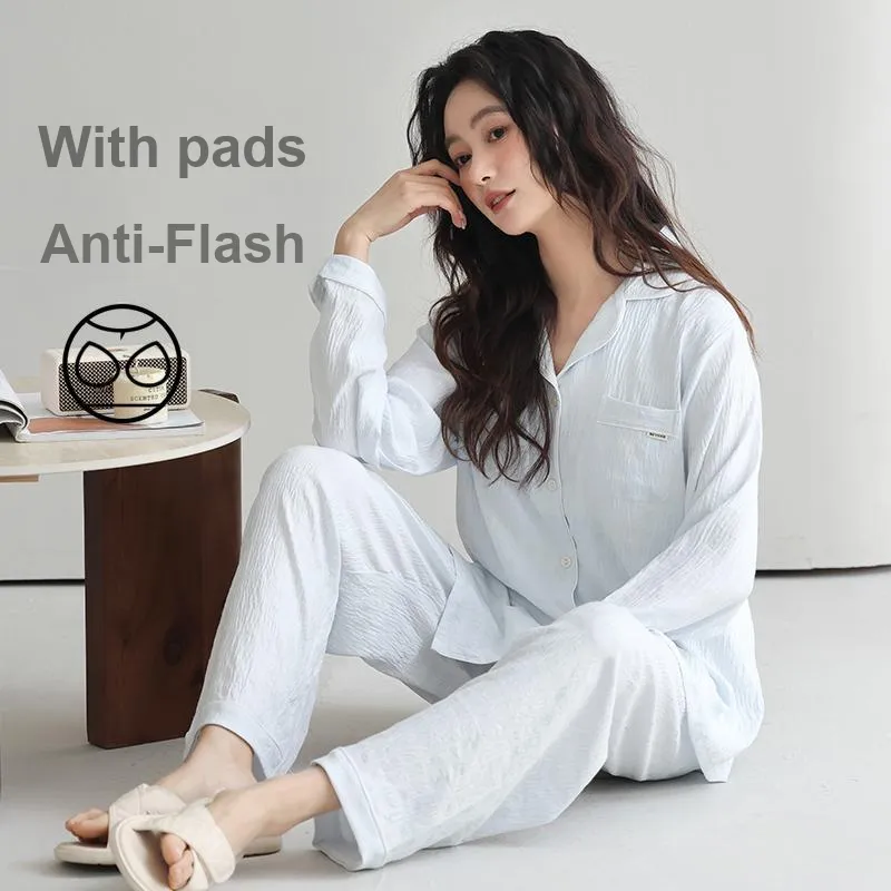 WANANNI Pajama Set Women's Light Blue-1