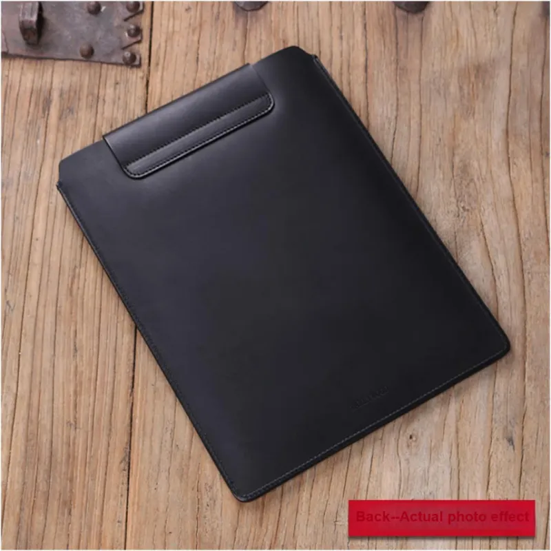 TALLYWOOD Compatible With Huawei MateBook. Minimalist Style All Top Grain Cow Leather Notebook Shell Film-15