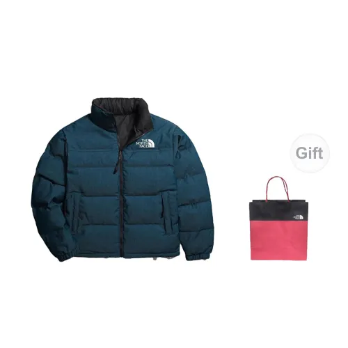 THE NORTH FACE Back In Blue Series Jackets Men Denim Blue+Gift Bag