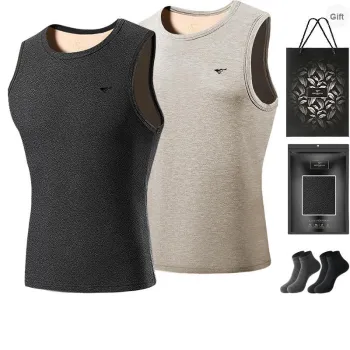 SEPTWOLVES Thermal Tops Men's Includes Shopping Bag
