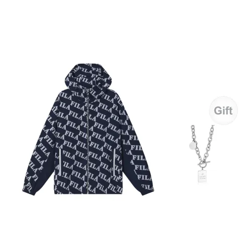 FILA Jackets Unisex All Over Print II With Free Necklace