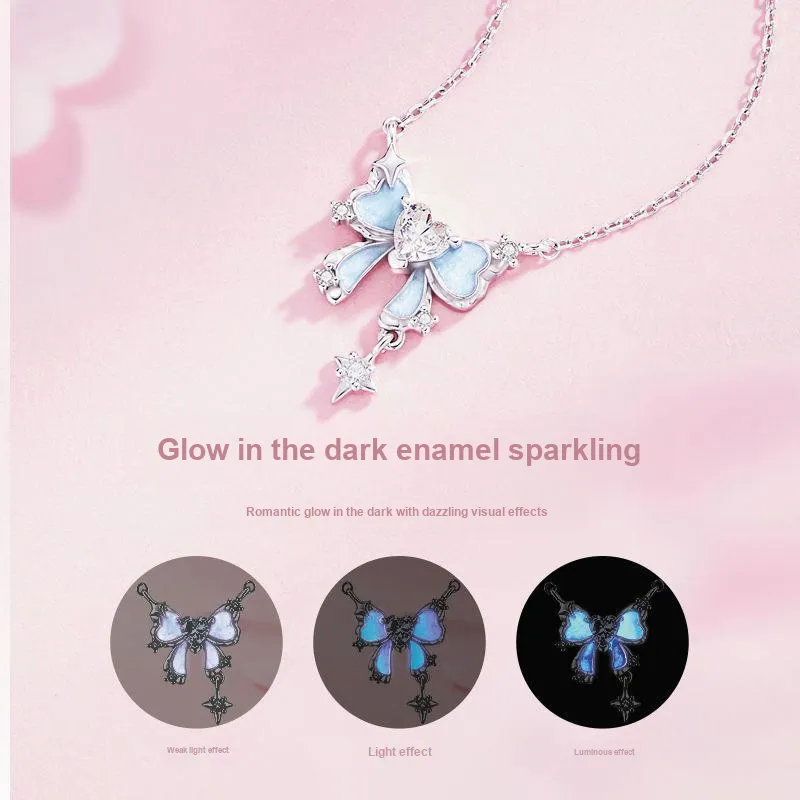 Fan Xing As Season 925 Sterling Silver Necklaces Women's-3