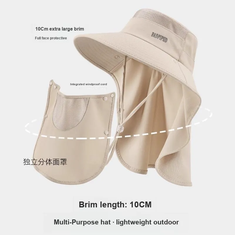 TUCANO Original Yarn Ice Silk Sun Protection Hats Women's-1