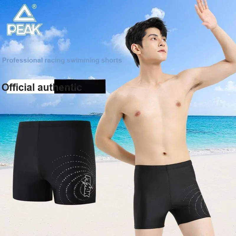 PEAK Swimming Sets Polyester Elastane Outdoor Men's Black-2