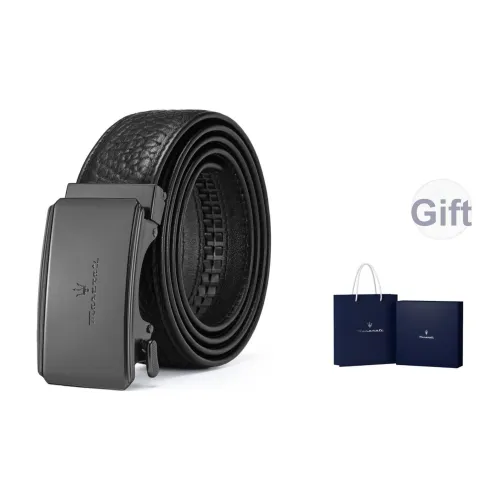 Maserati Ремни из коровьей кожи мужские ширина 3,4 см