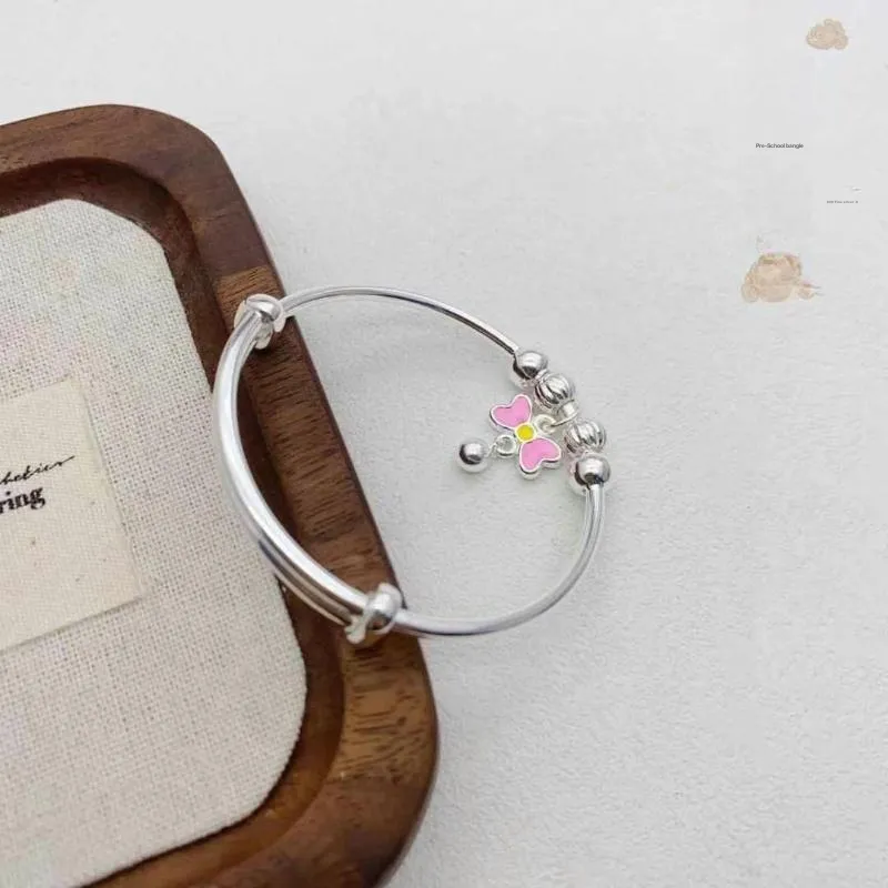 NSAOT 999 Fine Silver Bangles Kids'-4