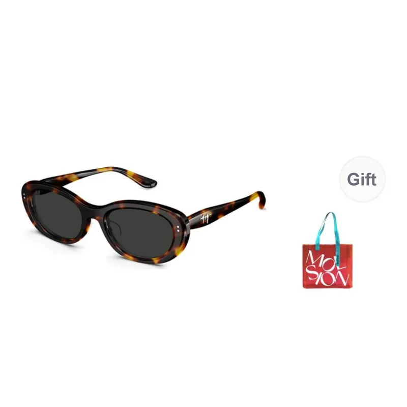 MOLSION Plate Frame Cat Eye Sunglasses Unisex-5