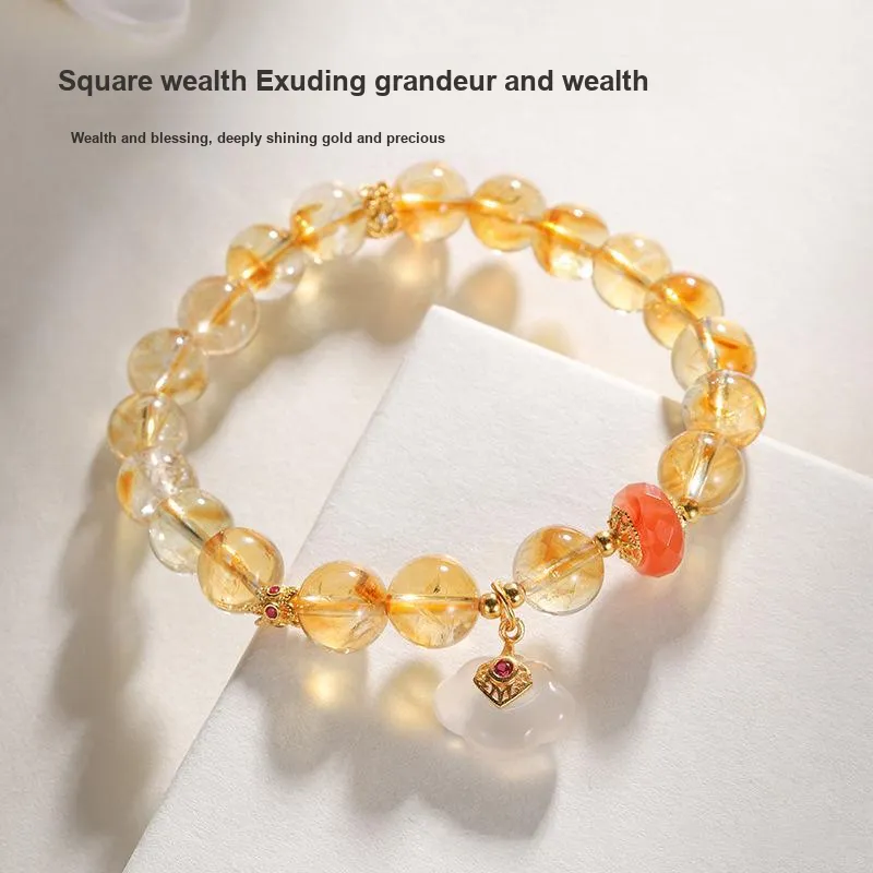 LOVING Chalcedony Bracelets Women's-2