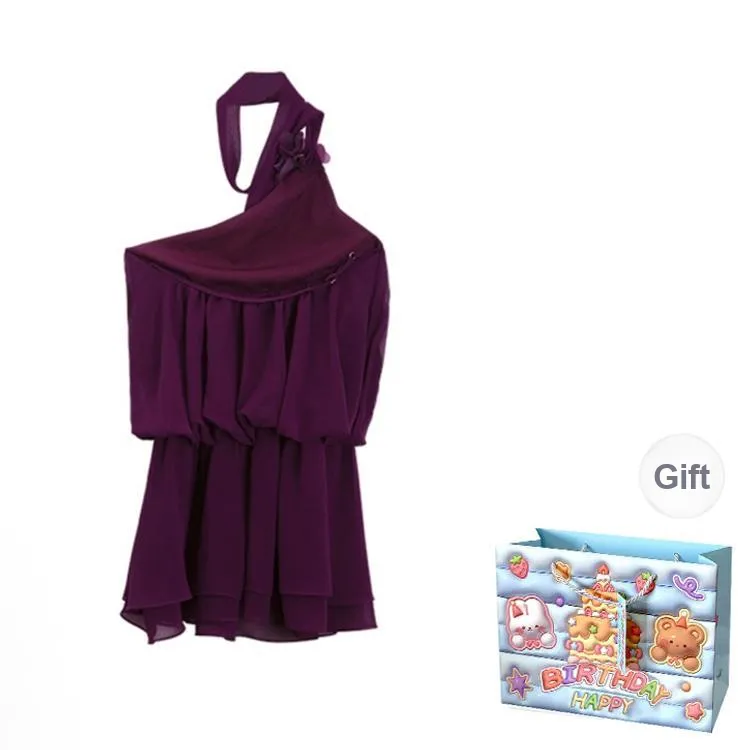 WOWI KCKS Sleeveless Dress Women's Purple-1