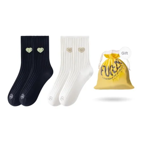 FUGEER Носки Crew Унисекс упаковка из 2 пар