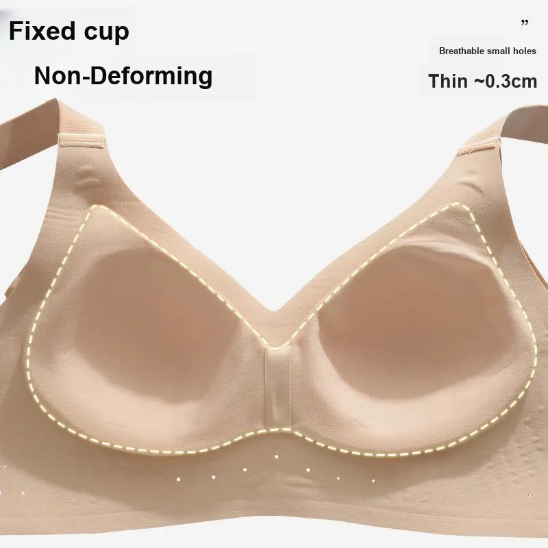 QIANLINGMEI Skin Seamless Underwear Women's-14