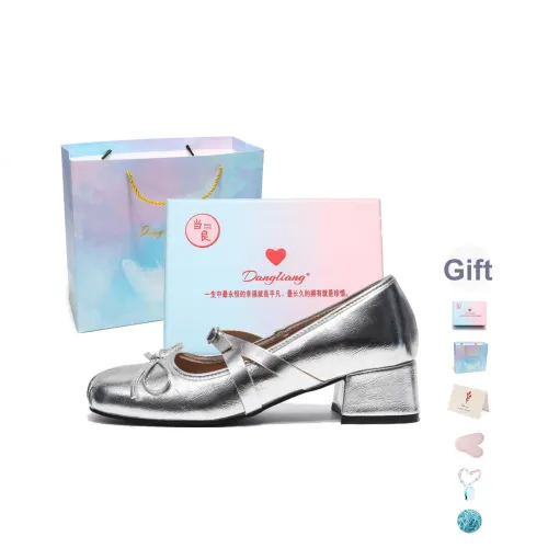 Be Good Грубый каблук Туфли Мэри Джейн 4,5 см Женские Набор в подарочной коробке