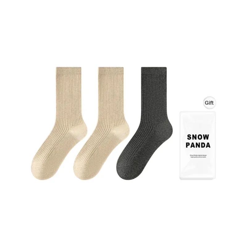 XXLLG Mid Calf Socks Women's 3 Pack-10