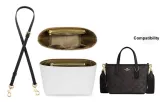 [Clothing Sets]Black Crossbody Shoulder Strap+DuPont Paper Liner