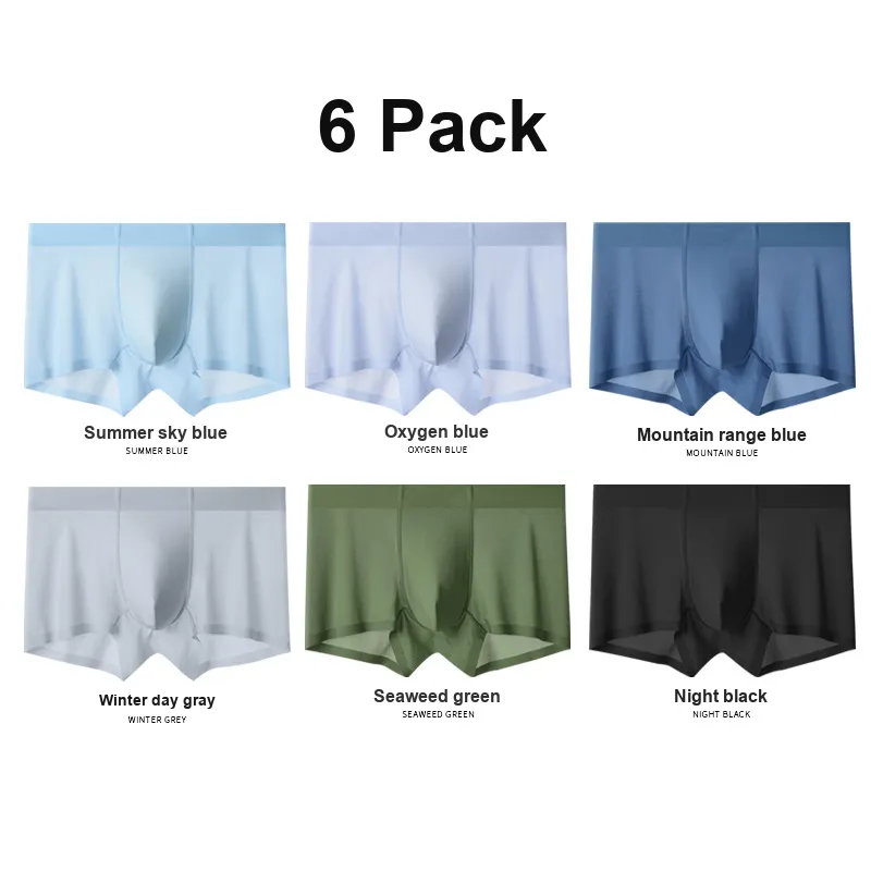 LUYOUYE Underpants Men's 6 Pack-8