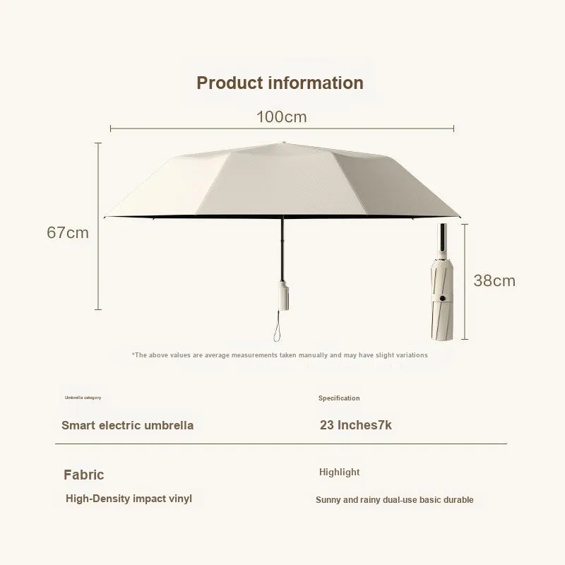Aidou Smart Automatic Open And Close Electric Umbrella-6