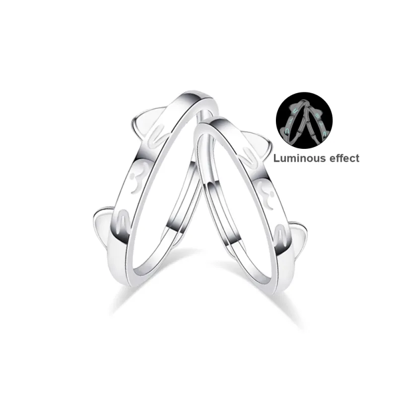 LUCA Sterling Silver Rings Unisex-0