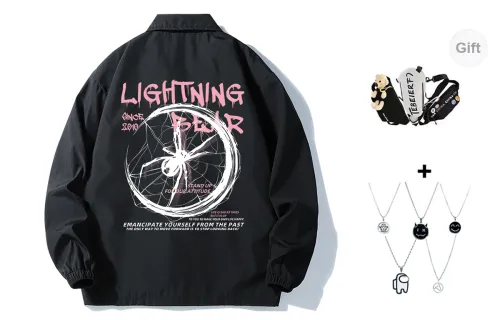 LIGHTNING BEAR Jackets Unisex