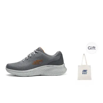Skechers Skech Lite Pro Breathable Impact Resistant Lightweight Low Top Casual Running Shoes Men's Gray