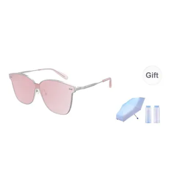 MUJOSH Astral Series Plate Frame Titanium Square Driving Sun Protection Versatile Sunglasses Unisex