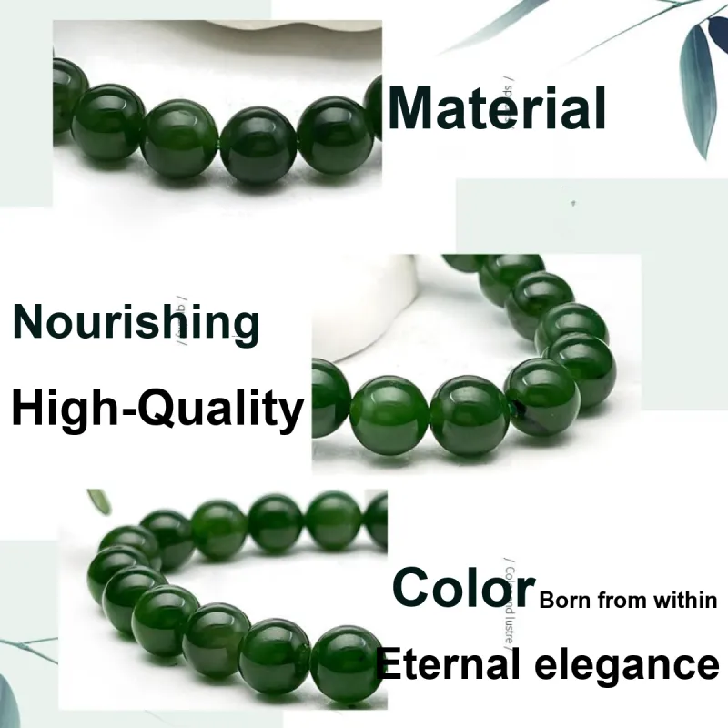 Oriental Jade Hetian Jade Bracelets Jasper Women's-2
