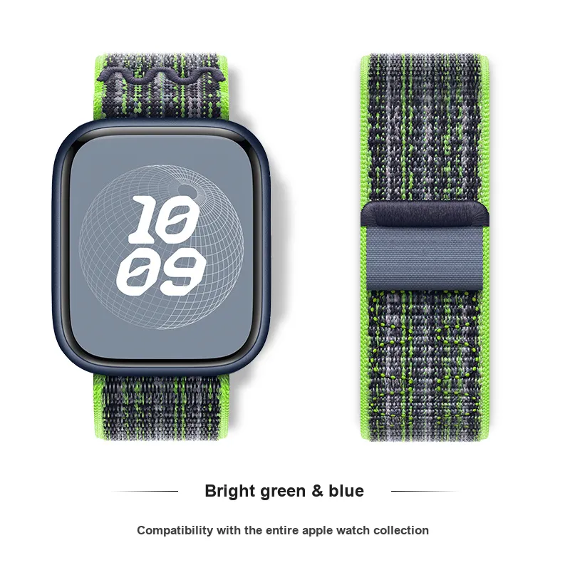 LOVINGCOOL Apple Compatibility Watch Band Nylon Material-19