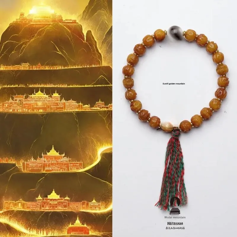 Mount Wutai Cow Bones Bracelets Unisex-1