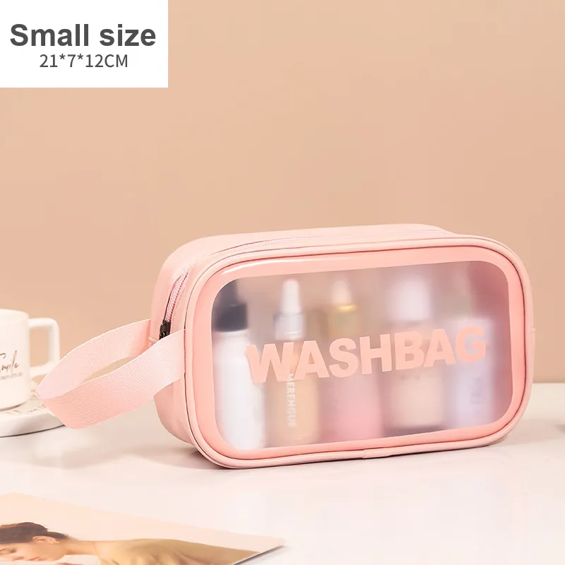 Love Of Wormwood Good Looking Matte Transparent Minimalist Style With Multiple Usages Makeup Bags-18