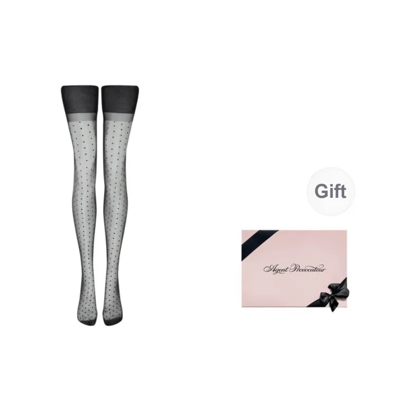 Agent Provocateur Thigh-high Socks Women's Black-1