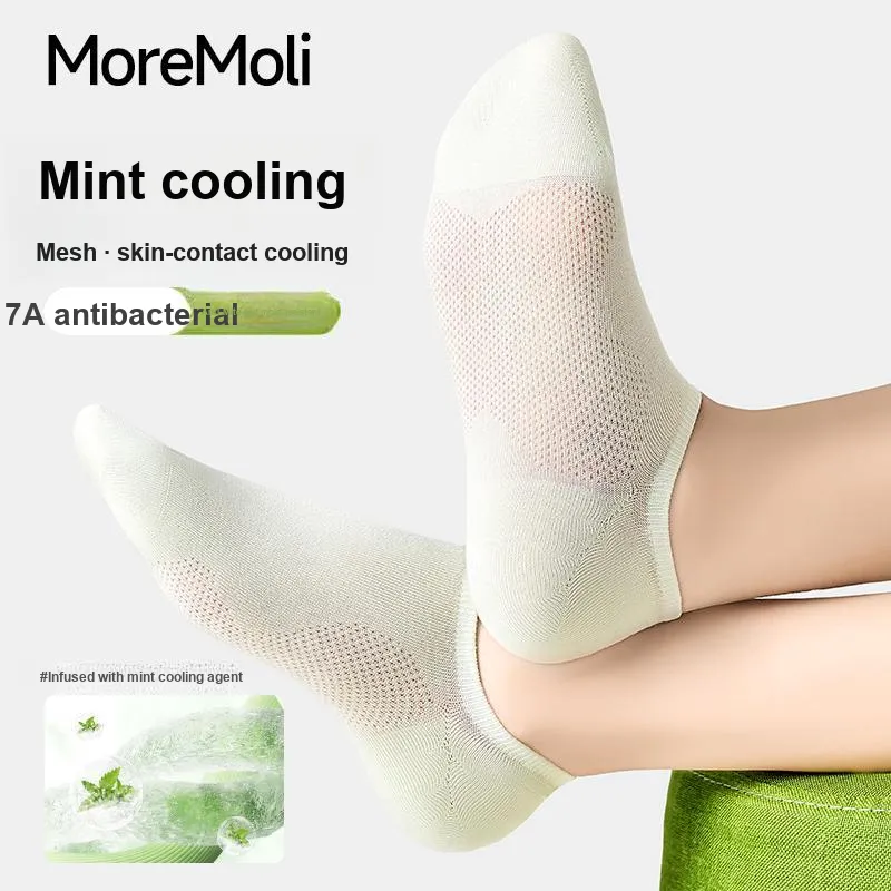 Moremoli No Show Socks Women's 3 Pack-6