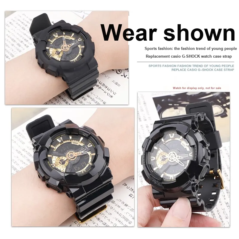 Miss Wrist Casio Compatibility Watch Band 215mm Resin Material-2