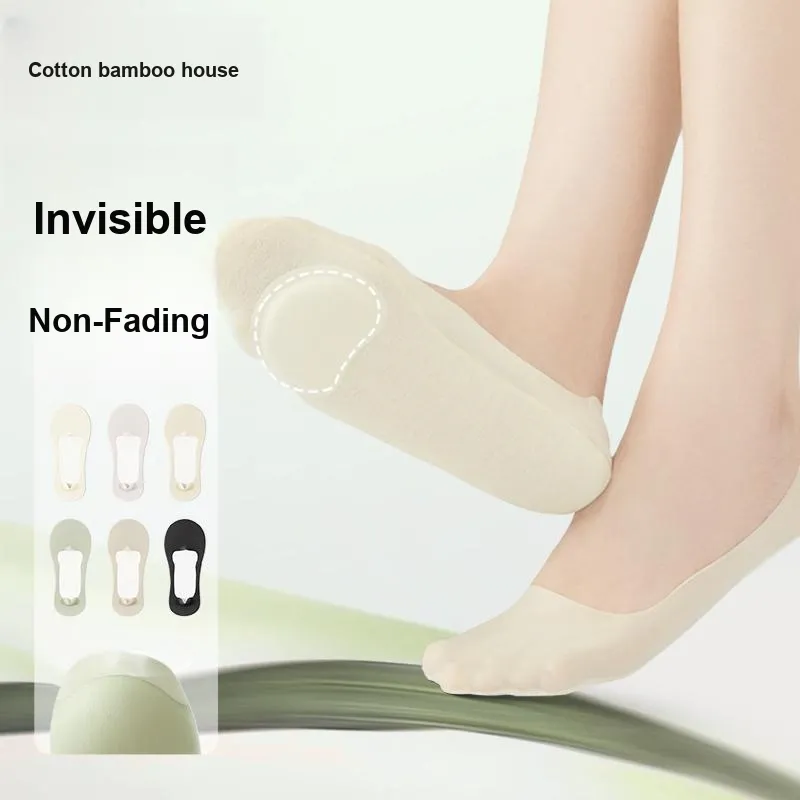 B&C.Room SS24 No Show Socks Spring Summer Women's 5 Pack-8