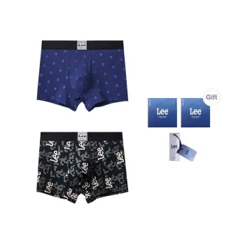 Lee Underpants Men's Gift Box Of 2 Strips