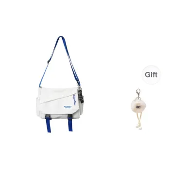 GOBLIN SHARKS 1759 Nylon Backpack Unisex White/Blue/Black
