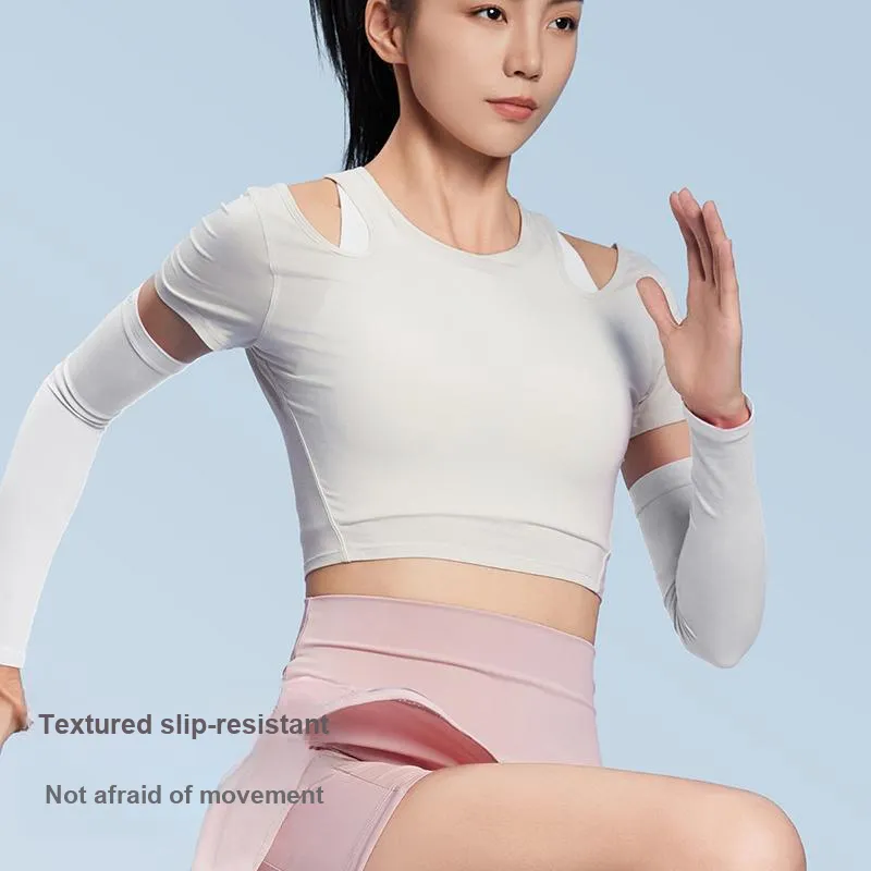 HLA Polyamide, Elastane Sun Protection Sleeves Unisex-14