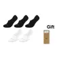 [5 Pack]Black/Black/Black/White/White (Men's)