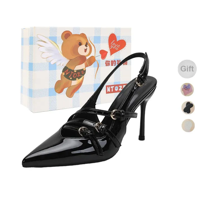 NTOZE Slim Heel High Heels Women's Gift Box Set-0