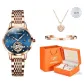 Rose Steel Rose Case Blue Dial