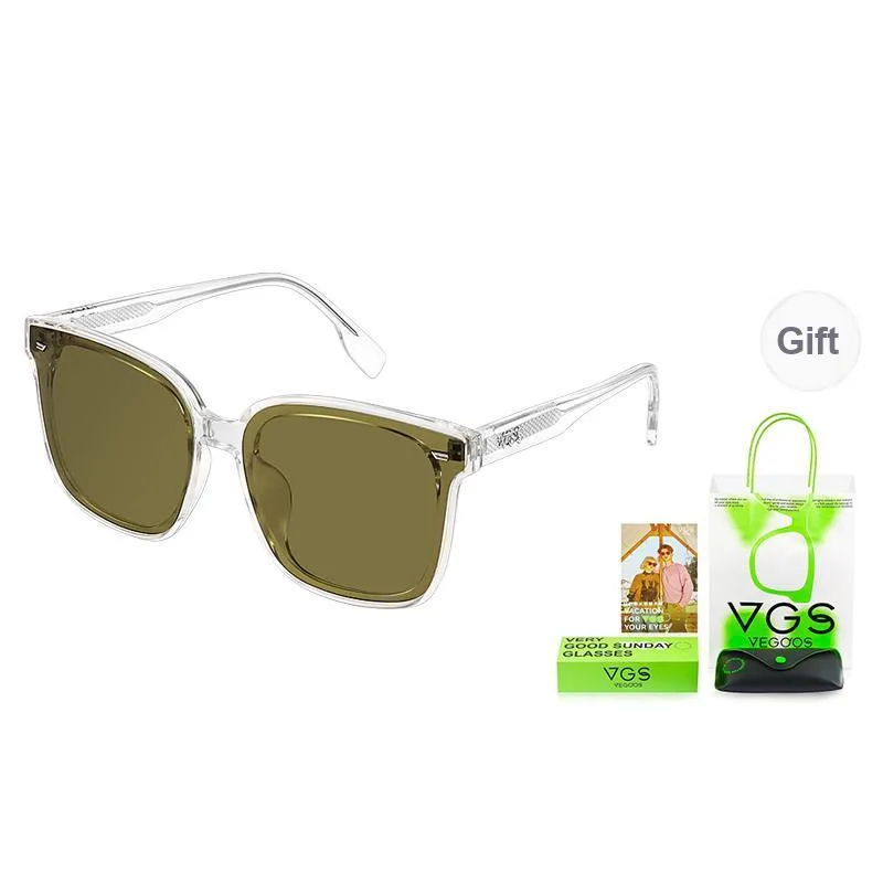 VEGOOS Square Sunglasses Unisex-6